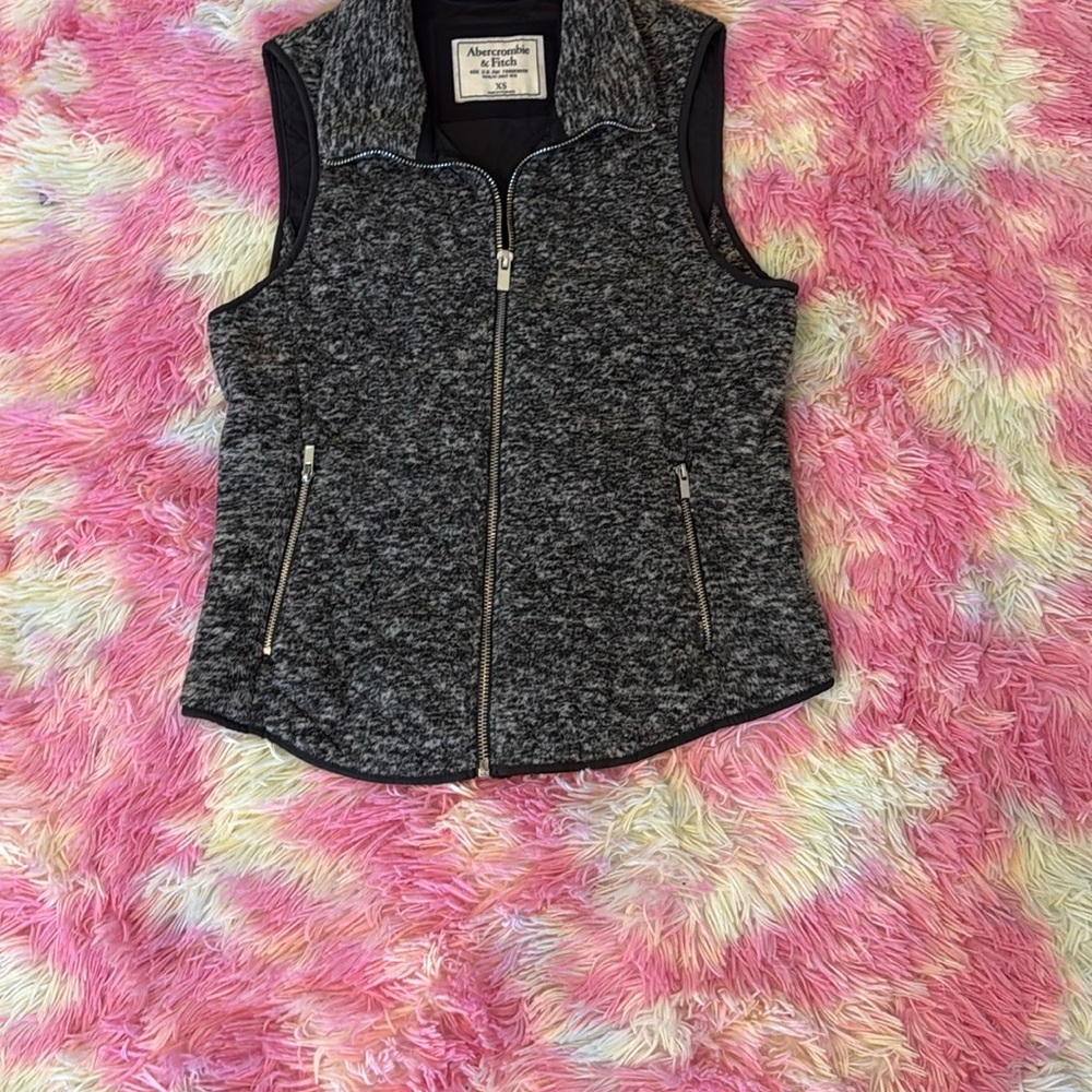 Abercrombie & Fitch Gray Vest